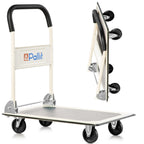 Pallit Carry Transportwagen klappbar 150kg Rollwagen mit Anti-Rutsch-Beschichtung Lenkbarer Plattformwagen Transporthilfe Handwagen