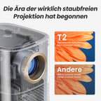 Beamer Sound by JBL, T2 Portable Projektor FHD 1080P Native Outdoor Beamer mit 2.5H Built-in Batterie/Autofokus/Trapezkorrektur Klein Projektor Heimkino, Projector für Handy/Laptop/HDMI/USB