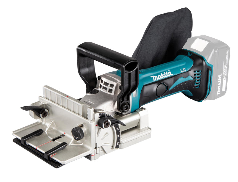 Makita DPJ180Z Akku-Nutfräse 18 V (ohne Akku, ohne Ladegerät)