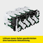 Kärcher 18 V Starter Kit 18/25, 18 V/2,5 Ah Akku mit Schnellladegerät, Lithium-Ionen-Akku, Ladezeit: in weniger als 1,5 Stunden zu 100% aufgeladen, für alle Geräte der 18 V Battery Power Plattform