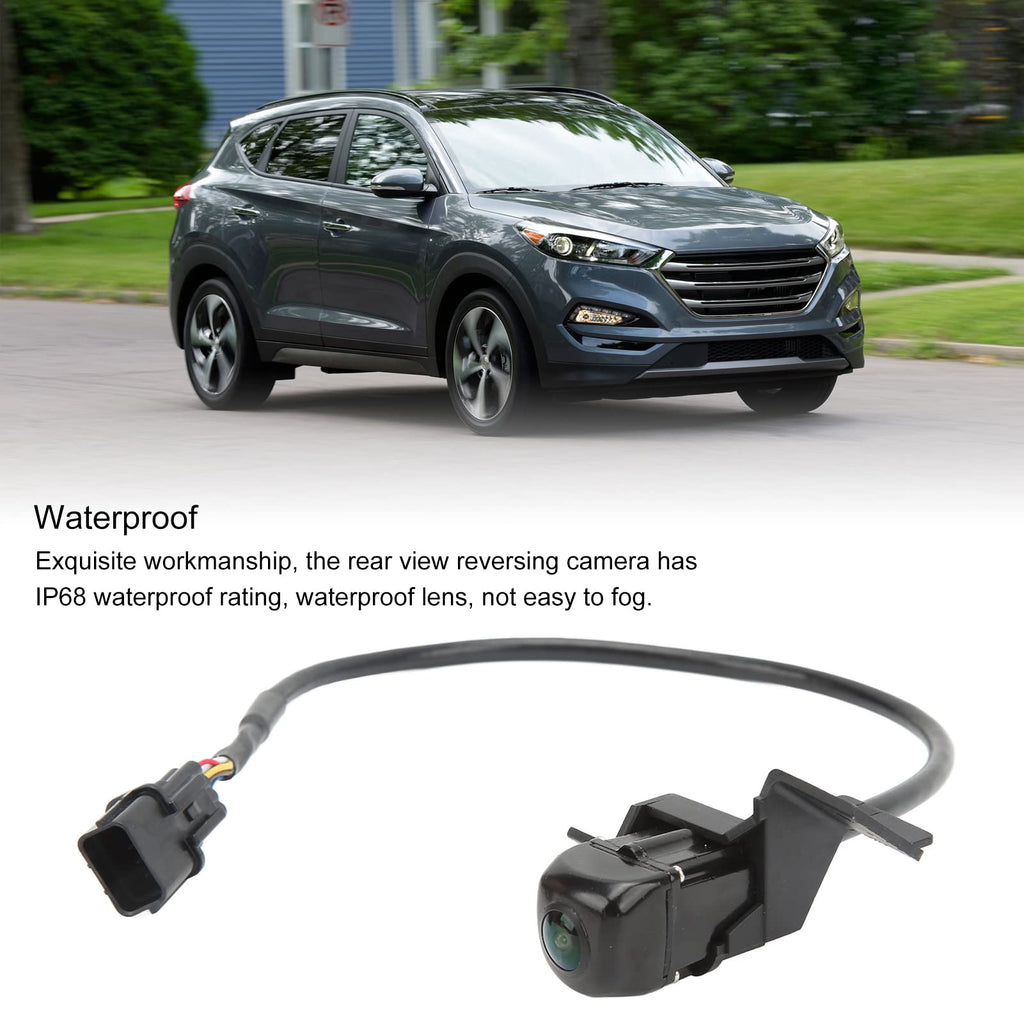Auto-Rückfahrkamera, Rückfahrkamera, Wasserdichte Rückfahrkamera, Einparkhilfe-Kamera, Ersatz für Tucson 2016–2017 95760D3100 95760D3101 95760D3000 95760D3001