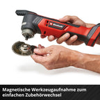 Einhell Professional Akku-Multifunktionswerkzeug TP-MG 18 Li BL-Solo Power X-Change (18 V, 3 Funktionen, magnetische Werkzeugaufnahme, inkl. Zubehör, ohne Akku)