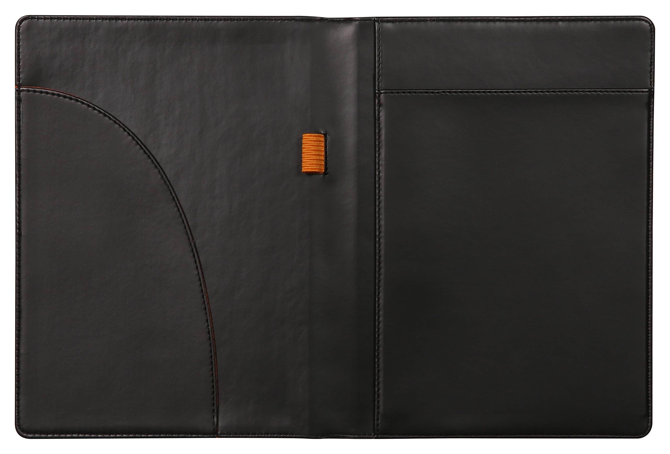 Rhodia 216001C - Mappe für Block oder Notizheft Rhodiarama - N°16, für DIN A5 (14,8x21 cm) 17,5x23,5 cm, elegant und praktisch, schwarz, 1 Stück
