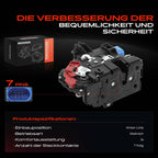 Frankberg Türschloss Stellmotor Hinten Links 7-Polig Kompatibel mit Golf Plus 521 5M1 2004-2013 Golf V 1K1 2003-2009 J.e.t.t.a III 1K2 2007-2010 T.o.u.r.a.n 1T1 1T2 2003-2010 Replace# 3D4839015A