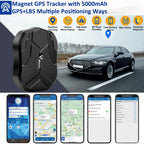 GPS Tracker 4G Auto 5000mAh 40 Tage Standby Locator 4G GPS Tracker für Fahrzeuge Versteckter magnetischer Wasserdicht Magnet mit freies Web APP GPS Gerät für Auto, Motorrad, LKW, Boot