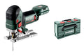 metabo Akku-Stichsäge STA 18 LTX 150 BL - 18 V, 150 mm Schnitttiefe Holz, 4 Pendelhubstufen - Brushless-Motor, LED-Licht, werkzeugloser Sägeblattwechsel, Staubabsaugung, Schutzplatte - Inkl. metaBOX