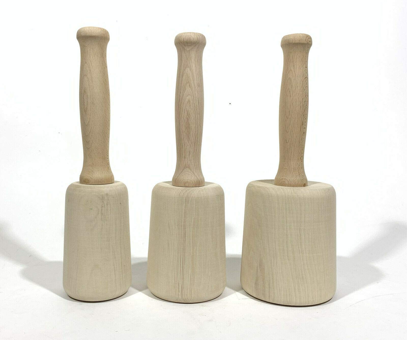 Stubai Holzschlegel für Bildhauer aus Naturbuche, Ø 80mm - 511002, Braun
