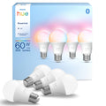Philips Hue Essential Smart LED A60 Glühbirne,white and color, E27-Fassung, 8 W, 2200 K–6500 K, 806 lm, dimmbar, kompatibel mit Alexa, Google Assistant und Apple Home, 4er-Pack