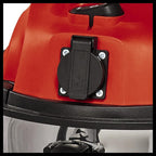 Einhell Wet Dry Vacuum Cleaner TC-VC 1930 SA 1,500 W, 30 L, Blower Connection, Cable Holder, Accessory Holder, Includes Combination Nozzle Carpeted/Smooth Floors, Crevice Nozzle, Plastic Hose 2.5 m