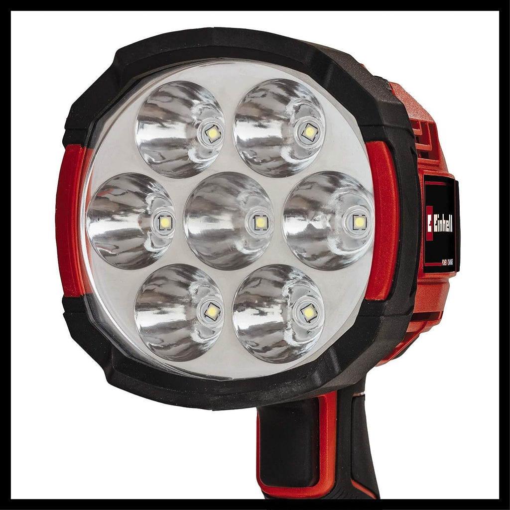 Einhell Akku-Lampe TE-CL 18/2500 LiAC-Solo Power X-Change (LiIon, 18V, 2500lm Lichtstrom durch 7 LEDs, 6500K Lichttemperatur, Stativgewinde, ohne Akku und Ladegerät)