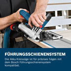 Bosch Professional 18V System Akku Kreissäge GKS 18V-57 G (Sägeblatt-Ø: 165mm, Schnitttiefe: 57 mm, inkl. L-BOXX, ohne Akku/ Ladegerät)