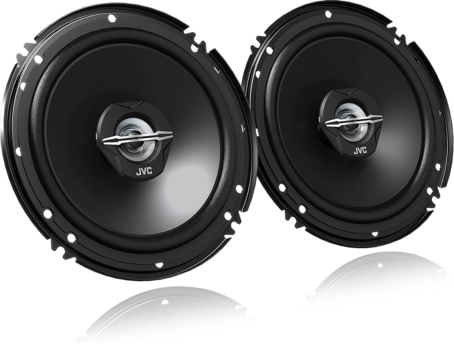 JVC CS-J620X 16 cm 2-Wege-Koaxial-Lautsprecher, 2 Stück