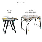 wolfcraft Parallel-Fräsanschlag für MASTER cut Maschinentische, 6901000, für MASTER Cut 1500, 2200, 2500 und 2600