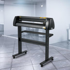 VEVOR Vinyl-Schneidemaschine, 720 mm Papierzufuhr-Schneideplotter-Paket, Vinyldrucker mit Einstellbarer Kraft und Geschwindigkeit, LCD-Display, Windows-kompatibles Schilderherstellungsset