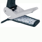 Leitz Extrastarker Registratur-Locher, Für 65 Blatt, Großer leistungsstarker Locher für müheloses Lochen im Büro, Aus Aluminiumdruckguss, recycelte Kunststoffteile, 100% recycelbar, Schwarz, 51800095