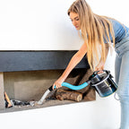Cecotec Aschesauger Compact 4L Conga Ash 1000 Home, 600W, Ultraleicht, 13 kPa Saugkraft, Metallbeschichteter Schlauch, Tragegriff, 3,5m Kabel, InoxDeposit, Einfach zu transportieren