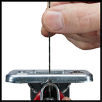 Einhell Stichsäge TC-JS 85 (620 W, max. 85 mm, 45° Schrägschnitt, Hubzahlregelung, 4-Stufen Pendelhub, Absaugadapter, Parallelanschlag)