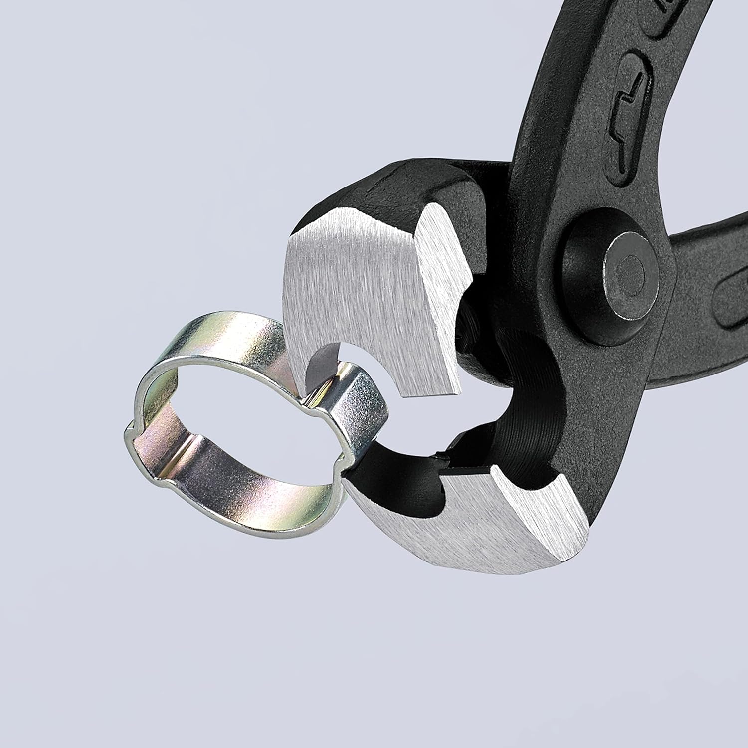 KNIPEX Ohrklemmenzange auf SB-Karte mit Kunststoff überzogen 220 mm, 10 99 I220 SB