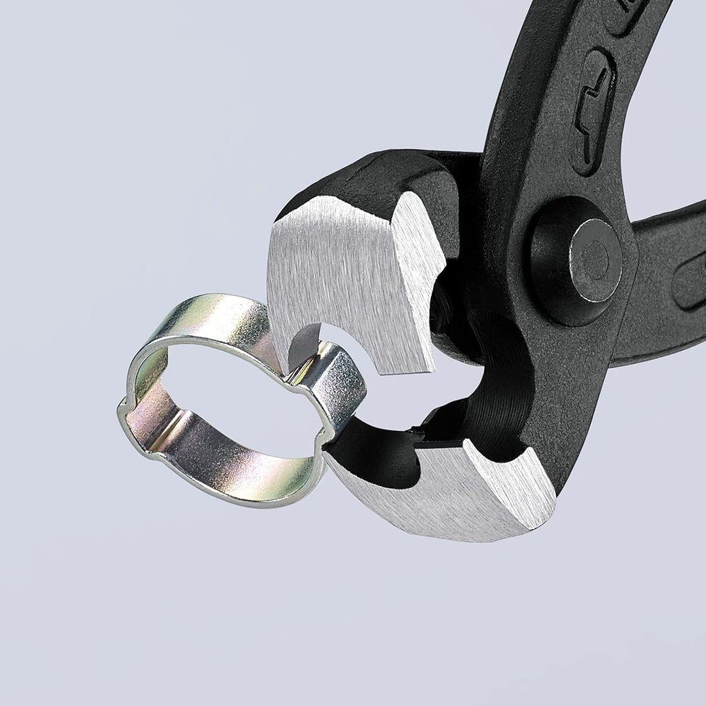 KNIPEX Ohrklemmenzange auf SB-Karte mit Kunststoff überzogen 220 mm, 10 99 I220 SB