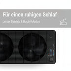 Stadler Form Luftbefeuchter Oskar big, energiesparender Raumbefeuchter für Räume bis 100 m² / 250 m³, Verdunster mit Abschalt-Automatik, dimmbare LEDs, sehr leise, weiss