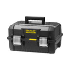 STANLEY FatMax Werkzeugbox Werkzeugkoffer leer Werkzeugkasten - Werkzeugkiste (18 Zoll, 46 x 32 x 24 cm, Koffer für Werkzeuge, Box mit ausladenden Schubfächern, robust) FMST1-71219