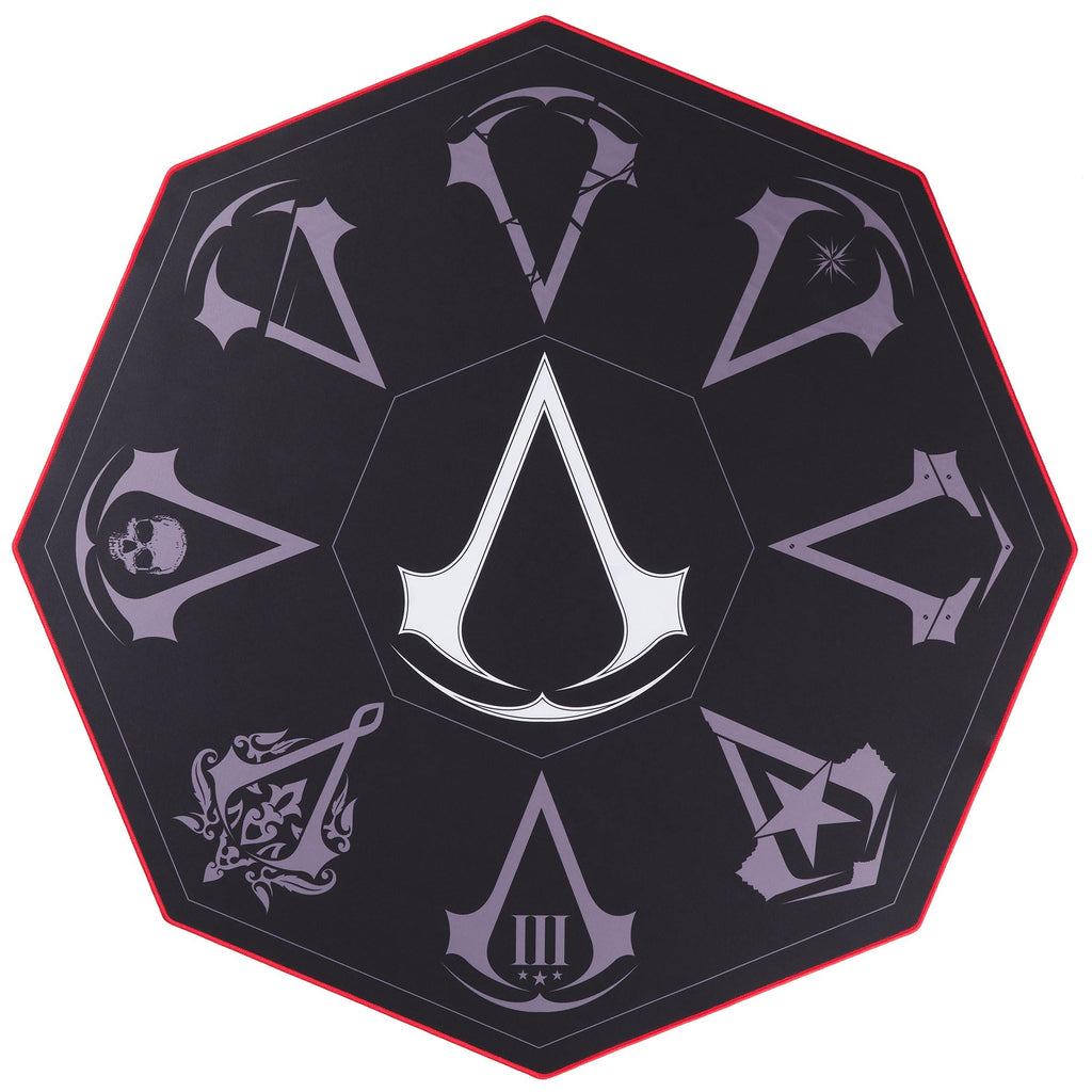 Subsonic-Assassin's Creed - rutschfeste Gamer-Bodenmatte für Gaming-Sitz/Sessel