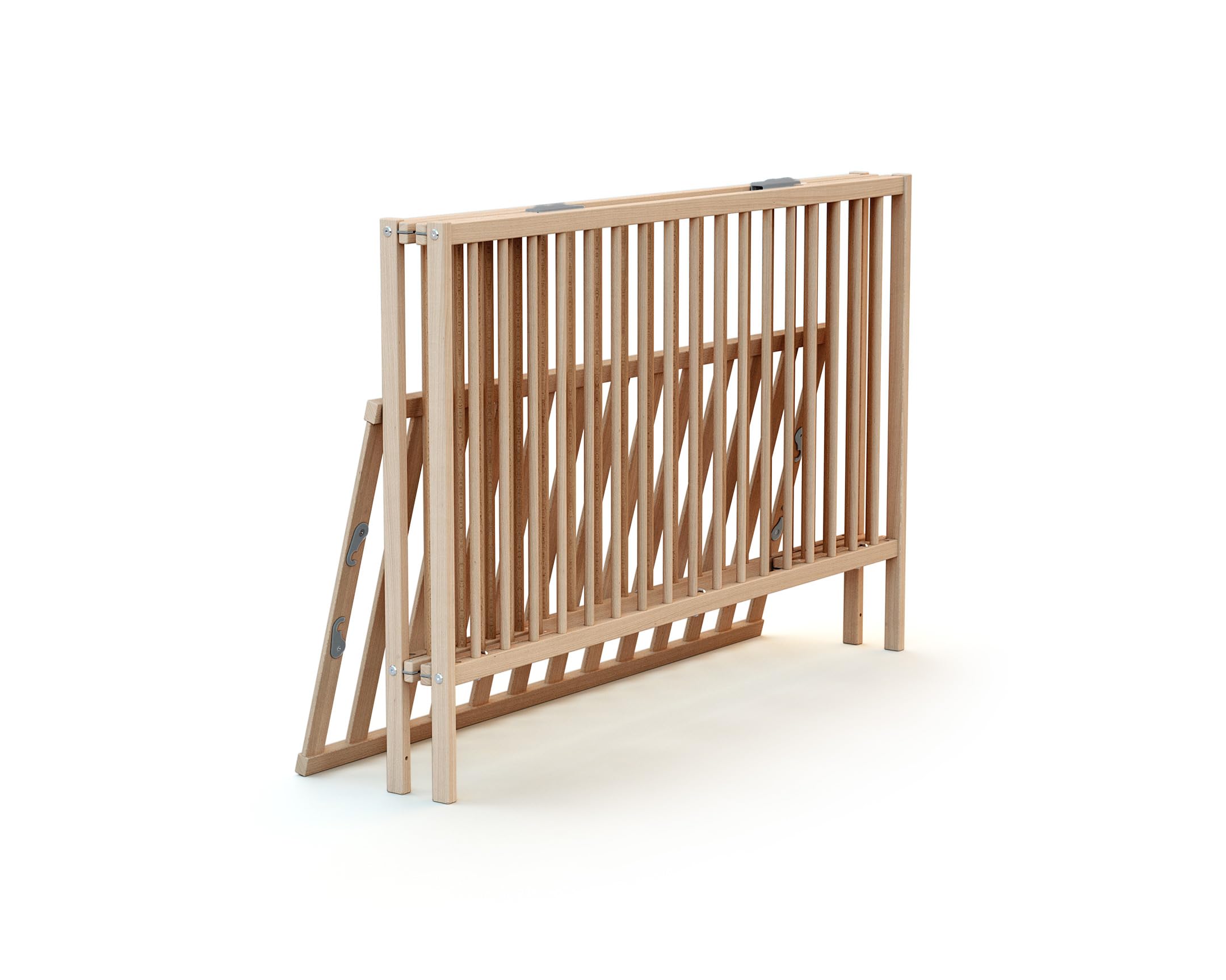 Webaby - Kinderbett, zusammenklappbar, 60 x 120 cm