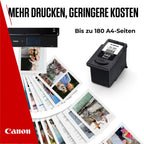 Canon Tintenpatronen - PG-560 Original Druckerpatrone - Druckt bis zu 180 A4-Seiten (1 x schwarze Patrone)