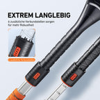 AstroAI Eiskratzer Auto mit Besen 120CM Lang Ausziehbarer Schneebesen Abnehmbarer Eisschaber mit Schaumstoffgriff & 360 ° Drehbarer Bürstenkopf für Auto LKW PKW SUV