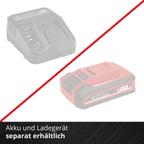 Einhell Professional Akku-Winkelschleifer AXXIO 18/125 Power X-Change (18 V, 700 W, 125 mm Scheiben-Ø, 33 mm Schnitttiefe, Brushless, Softstart, ohne Trennscheibe, ohne Akku)