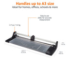 Amazon Basics Papier Rollenschneider, A3-Format