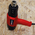 Einhell Heißluftpistole TE-HA 2000 E (2.000 W, 3 Temperaturstufen 50-550°, Luftmengenschalter, Kaltstufe, inkl. umfangreiches Düsenzubehör & Koffer)