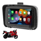 GOFORJUMP Wireless CarPlay & Android Auto 5" Zoll Touchscreen Motorrad Navigator IPX7 wasserdichte Motorrad Bluetooth Verbindung