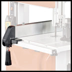 Einhell Bandsäge TC-SB 245 L (400W, Max. Sägebandgeschwindigkeit 726m/min, 245 Mm Durchlassbreite, Max. Schnitthöhe 101 Mm, Neigbarer Sägetisch, Parallel- Und Winkelanschlag, Absauganschluss)