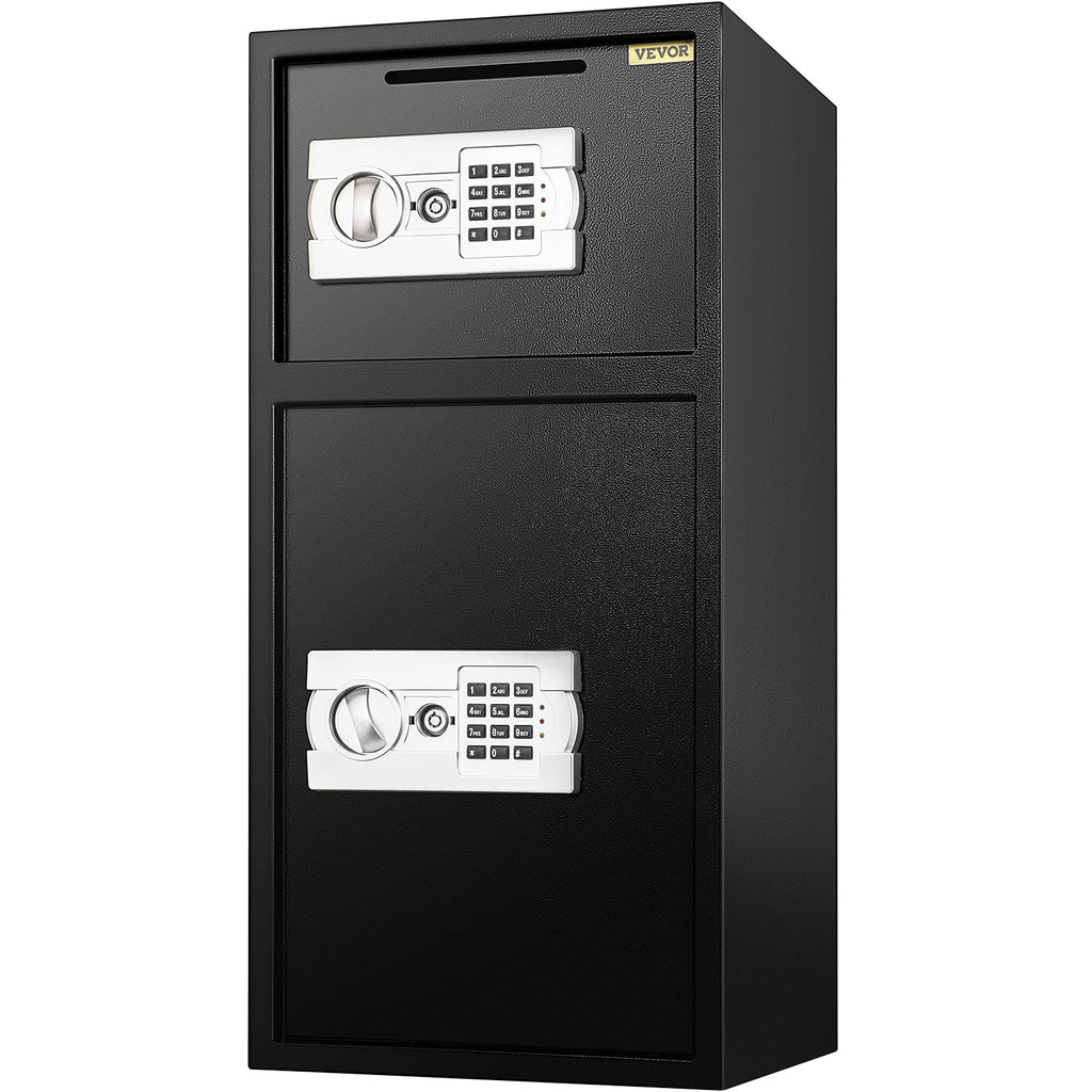 VEVOR Digitaler Tresor 74 l, Sicherheitskasten mit digitaler Kombination für den Heimgebrauch, Safe für Geld, Schmuck, Dokumente