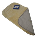 KIWA Echt Lammfell Einlage für Kinderwagen Buggy Baby Bett Kinderbett medizinisch gegerbtes Merino Schaffell