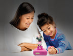 Lexibook, Disney Minnie, Nachtwecker, Sounds und Melodien, LCD-Bildschirm mit Hintergrundbeleuchtung, Leuchtanzeige, Schlummerfunktion, Pink, RL800MN
