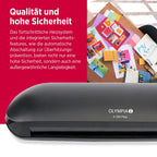 Olympia A 330 Plus Laminiergerät | Heiß- und Kaltlaminieren | Laminiergerät bis A3 | Blasenbildungsschutz | Laminiermaschine | Ideal für Büro, Schule & Homeoffice | Laminator inkl. Laminierfolien