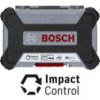 Bosch 35x PRO Impact Mixed Set, Amazon Exclusiv, 35-tlg. (für Beton, Weiche Fliesen, 108 x 168 mm, Professional Zubehör Bohrmaschine)