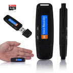 Voice Recorder Mini HD Voice Recorder Portable 32GB Audio-Diktiergerät für Meetings, Interviews, Konferenzen, Digitaler Spionagerekorder mit Speicher für + 100 Stunden Aufnahmezeit