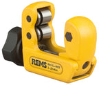 REMS Rohrabschneider RAS Cu-INOX 3-28 Mini (Installationswerkzeug zum Trennen von Rohre Durchmesser 3–28 mm, 1/8–1 1/8", Wanddicke s ≤ mm 4 | klein, handlich, stabile Konstruktion) 113240 R