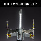 Paladone Star Wars X-Wing Flexibler Tischlicht, 15 cm (5,9 Zoll) breite Replik des Schiffs mit LED-Beleuchtung, Betrieben durch im Lieferumfang enthaltenes USB-Kabel, Weiß