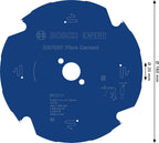Bosch 1x EXPERT Fibre Cement Kreissägeblatt für Handkreissägen (für Faserzementplatten, Ø mm, Professional Zubehör kabelgebundene Handkreissägen)