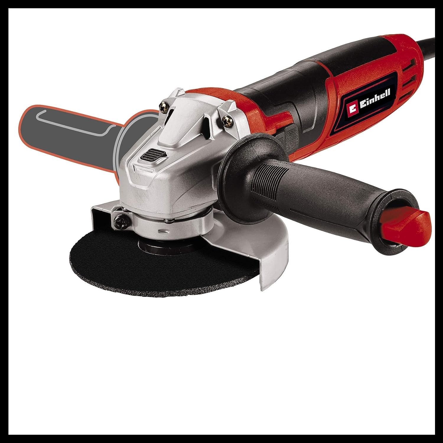 Einhell 4430971 Winkelschleifer, Noir/Rouge, ohne Zubehör