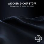 Razer Gaming Chair Sleeves - Designt Iskur V2 X - robust und komplett waschbar - Schutz vor Schmutz und Flecken (2-teilige Design Bezüge für Rückenlehne & Sitzfläche) Schwarz