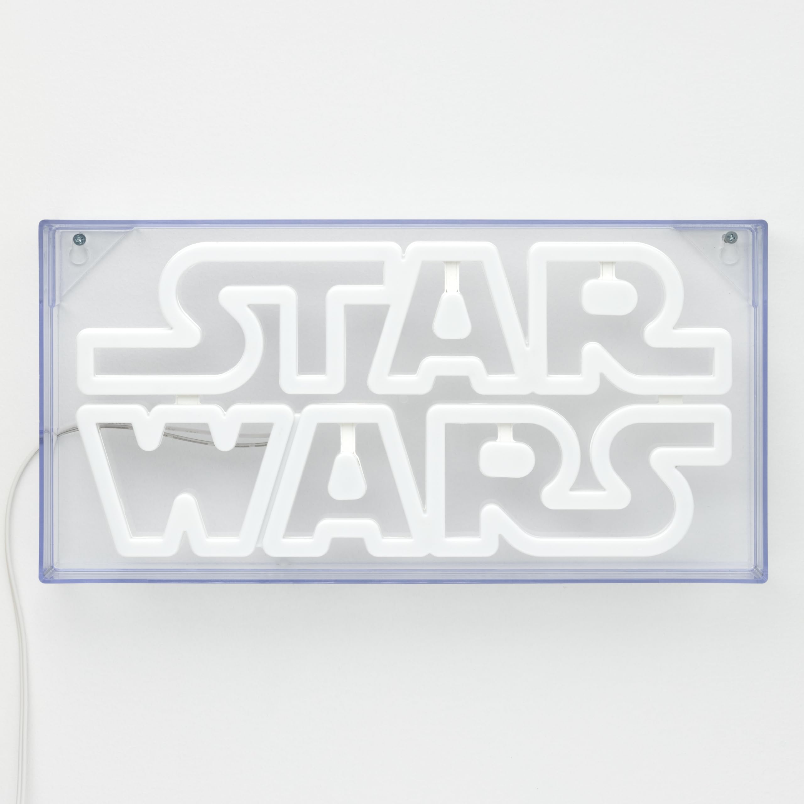 Star Wars LED Neon Licht - Offiziell lizenziertes freistehendes oder wandmontierbares Lichtzeichen - Gaming-Raum-Zubehör & Film-Memorabilia-Deko, Bunt