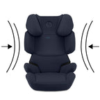 CBX by CYBEX Kinder-Autositz Solution X i-Fix, Für Autos mit und ohne ISOFIX, Ab ca. 3 bis 12 Jahre (100 - 150 cm), Ab ca. 15 bis 50 kg, Blau