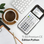 Texas Instruments TI-83 PREMIUM CE EDITION PYTHON Grafikrechner (nur mit französischer Anleitung und Sprache)