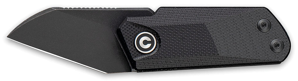 Civivi Ki-V Slip-Joint C2108B Knife 9Cr18MoV Stainless Steel and Black G10 Pocket Knives
