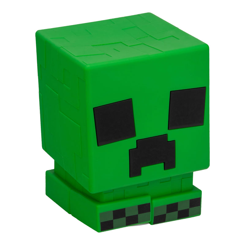Paladone SquishyGlo Silikon-Lampe Creeper aus Minecraft, offiziell lizenziert, schnurlose, wiederaufladbare Gaming-Lampe für Kinder und Jugendliche, Schlafzimmerdekoration, Sammlerstück